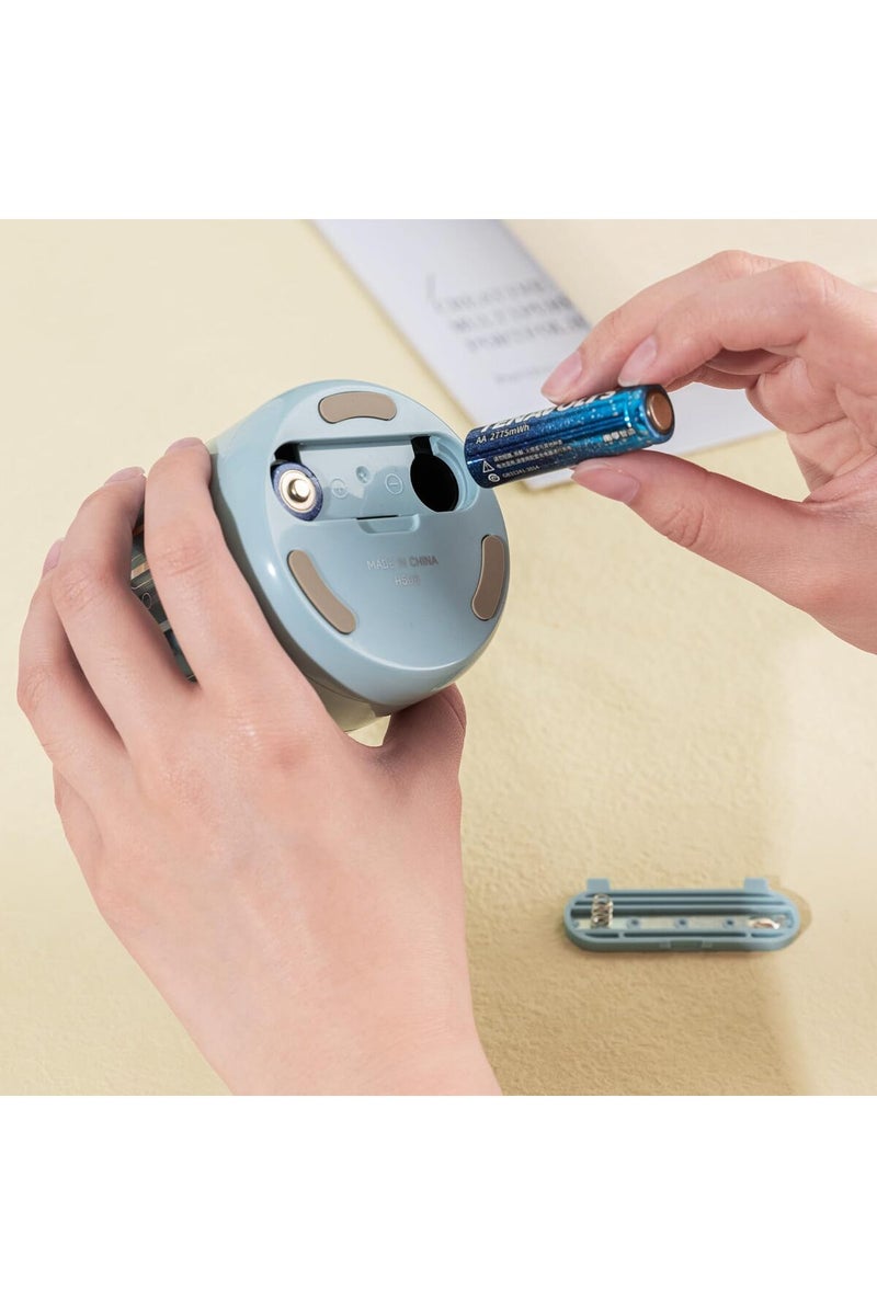 Deli Electric Pencil Sharpener, Blue - Image 3